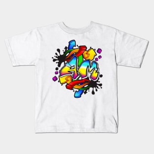 am typography Kids T-Shirt